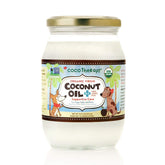 CocoTherapy envase frontal de aceite de coco para mascotas mostrando etiqueta orgánica y presentación