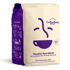 Coffee Bean Direct bolsa frontal 5 lb mostrando presentación y ahorro
