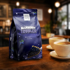 Coffee Brand Coffee textura de molienda media, lista para filtro