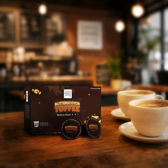 Coffee Brand Coffee caja abierta con 12 cápsulas, beneficio almacenamiento individual