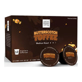 Coffee Brand Coffee frontal de caja mostrando 12 K-Cups y beneficio conveniencia