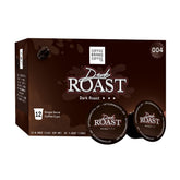 Coffee Brand Coffee frente del empaque que asegura frescura y conveniencia