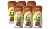 Coffee‑Mate frente del pack mostrando las seis latas y sabor avellana, conveniencia de stock