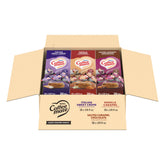 Coffee Mate caja dispensador frontal mostrando 150 porciones y orden en la barra