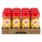 Coffee Mate bote frontal mostrando diseño y facilidad de vertido