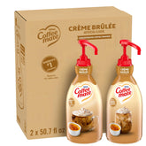 Coffee mate botella frontal con bomba mostrando envase práctico