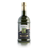 Colavita botella frontal 500 ml mostrando etiqueta premium y diseño elegante
