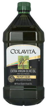 Colavita vista frontal del envase 2 litros mostrando presentación y capacidad.