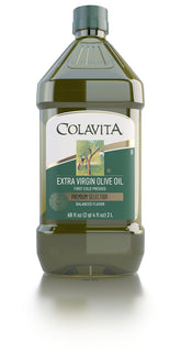 Colavita botella 2L frente mostrando etiqueta y valor económico