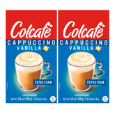 COLCAFE paquete frontal mostrando 12 sobres y ventaja de porciones individuales