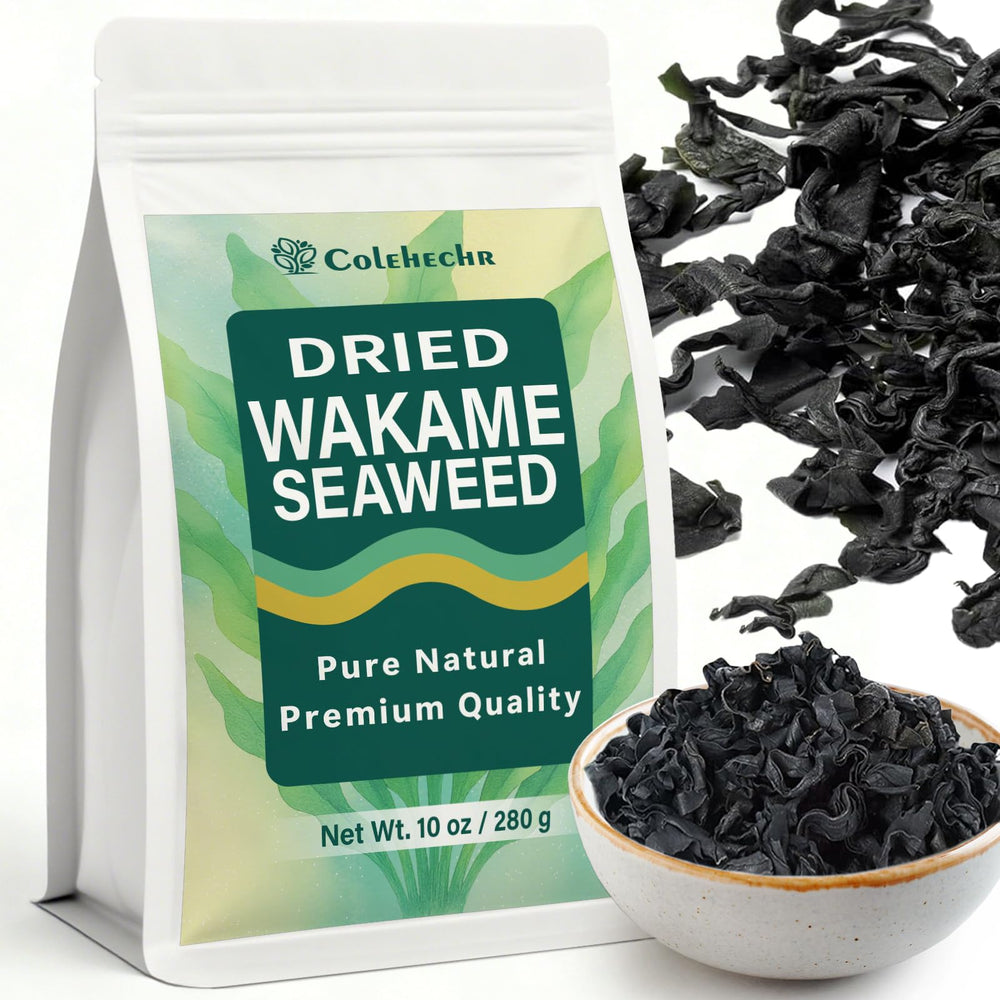 Colehechr paquete wakame frente con cierre, conserva la frescura
