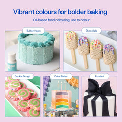 Colour Mill ganache de chocolate teñido en tono peach sin cortar