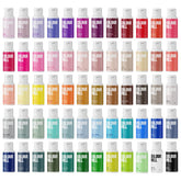 Colour Mill frente del estuche mostrando 60 botellas y variedad, ideal para producción