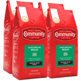 Community Coffee frente del empaque mostrando el nombre y tamaño para compra clara