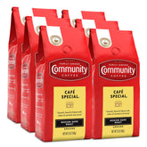 Community Coffee vista frontal del empaque mostrando el producto y la marca