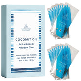 Conscious Coconut sobre frente, paquete monodosis limpio y práctico