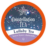 Constellation Tea empaque frontal mostrando 40 cápsulas y diseño relajante