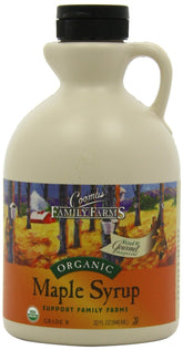 Coombs Family Farms frente del envase muestra botella y 32 fl oz, ideal para uso frecuente