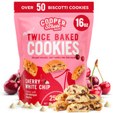 COOPER STREET bolsa frontal Cherry White Chip mostrando diseño y contenido práctico