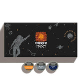 Copper Moon frente del paquete de 60 cápsulas mostrando variedad y frescura
