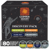 Copper Moon empaque frontal mostrando variedad de 80 cápsulas y conveniencia