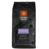 Copper Moon paquete frente mostrando el tamaño 5 lb y origen Sumatra