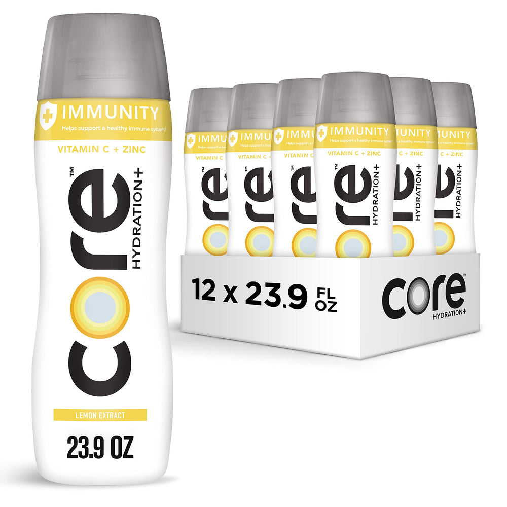 CORE botella frontal 23.9 oz mostrando diseño reciclable y sin BPA