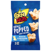 Corn Nuts pack frontal mostrando 12 bolsas y conveniencia para llevar