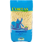 Cortas Moghrabiah frente del paquete mostrando envase 1000 g y aspecto premium