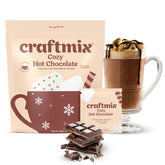 CRAFTMIX paquete frontal mostrando 12 sobres, conveniencia y porciones listas