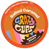Crazy Cups caja frontal mostrando 22 cápsulas y diseño atractivo