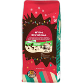 Crazy Cups frontal de la bolsa White Christmas mostrando el diseño navideño y frescura