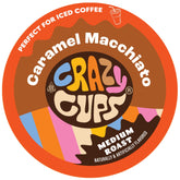 Crazy Cups frente del empaque mostrando 22 cápsulas y beneficios