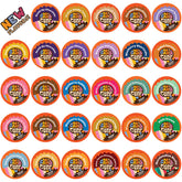 Crazy Cups empaque frontal 30 unidades, variedad con intenso sabor