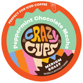 Crazy Cups frontal del envase mostrando 22 cápsulas y diseño atractivo