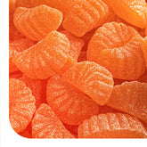 CRAZYOUTLET bolsa frontal de orange slices muestra cantidad y color vibrante