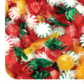 CRAZYOUTLET paquete frontal de 2 lb mostrando variedad, ideal para eventos