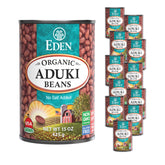 CREATION AND MAINTENANCE OF PURITY IN FOOD frente del paquete mostrando frijoles aduki