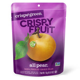 Crispy Green empaque frontal mostrando paquete individual y conveniencia