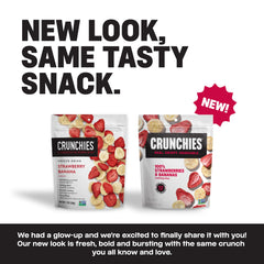 Crunchies bol con fruta liofilizada en mesa, ideal para meriendas rápidas