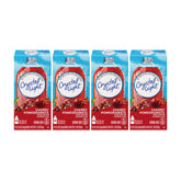 Crystal Light empaque frontal mostrando sabor cherry pomegranate y cantidad