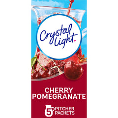 Crystal Light paquete frontal mostrando 60 sobres y beneficio de conveniencia