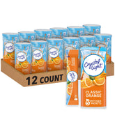 Crystal Light frente del empaque mostrando 60 sobres y ahorro