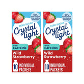 Crystal Light sobre frontal mostrando empaque portátil y conveniencia