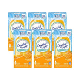 Crystal Light sobre frontal mostrando diseño del empaque y ventaja portable