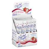 Crystal Light empaque frontal con 30 sobres, práctico y bajo en calorías