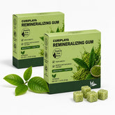 CURIPLAYA chicle matcha frente del paquete mostrando diseño y beneficios