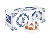 Daelmans caja 200 unidades mostrando empaque compacto y conveniencia