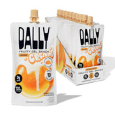 DALLY empaque delantero naranja cream mostrando 10 sobres y conveniencia