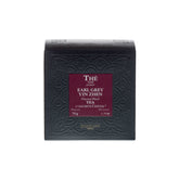 Dammann Freres empaque frontal mostrando caja elegante y contenido premium
